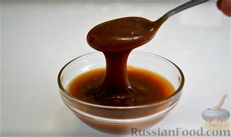Рецепт: Домашняя соленая карамель на RussianFood.com