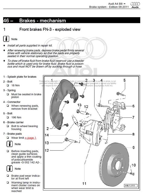 Audi A B Factory Repair Manual Factory Manual