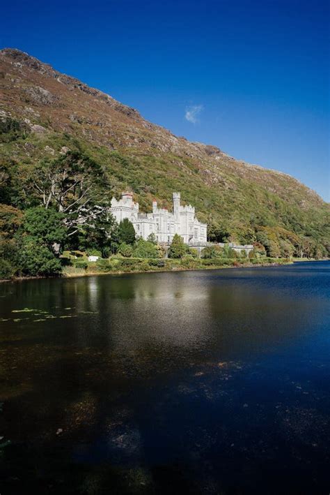 Kylemore Abbey In The Region Of Galway In Connemara National Park