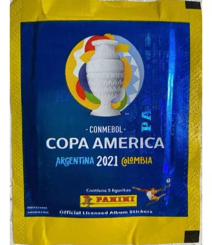 Figuritas Copa America 2021 Pack X20 Sobres MercadoLibre