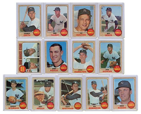 Lot Detail Topps New York Yankees Baseball Card Collection