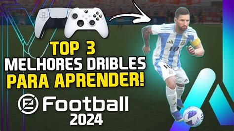 APRENDA AGORA COMO FAZER Os MELHORES DRIBLES No Efootball 2024 PS5