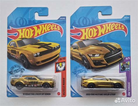 Hot Wheels STH Dodge Demon Mustang Shelby купить в Москве Хобби и отдых Авито