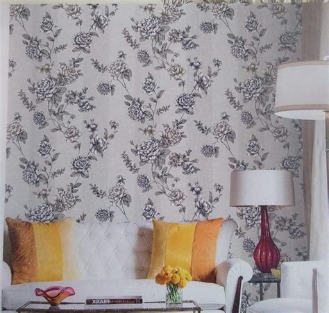 VTC Flower PVC Designer Wallpaper For Home At Rs 800 Roll In New Delhi