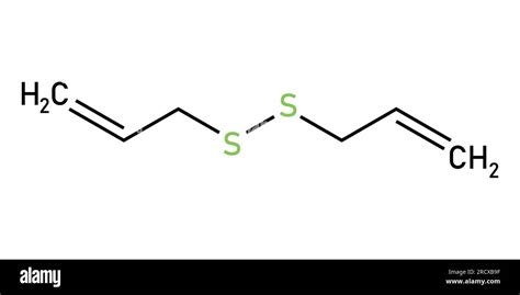 Chemical Structure Of Diallyl Disulfide C H S Chemical Resources