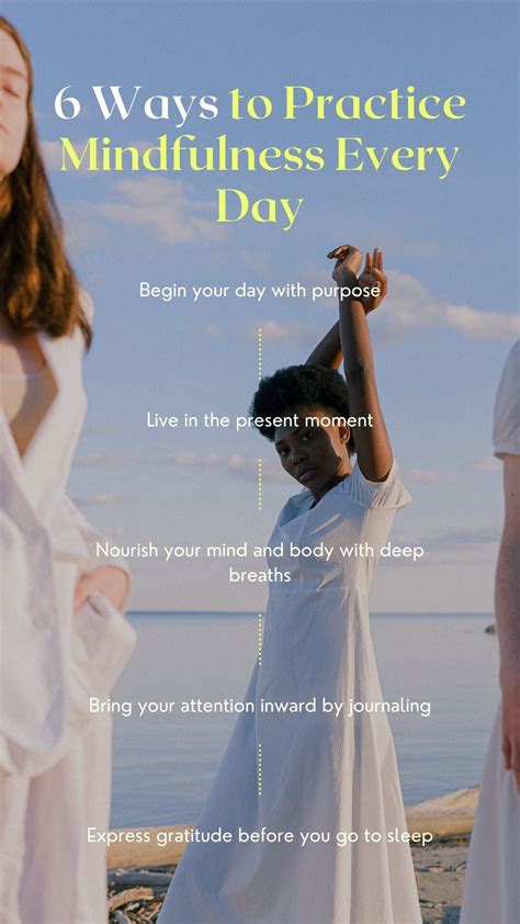 6 Ways To Practice Mindfulness Every Day Pdf Mindfulness Etsy