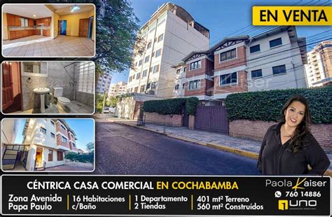 Casa En Venta En Muyurina Cochabamba Cochabamba U D