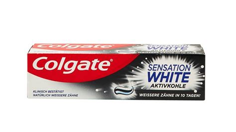 Colgate Sensation White Aktivkohle Zahnpasta Edeka Turan Marienwald