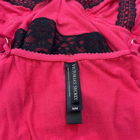 Hot Pink Victorias Secret Night Gown USA Depop