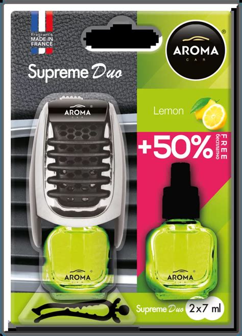 Aroma Car Supreme Duo Lemon Quentus Group Oleje Silnikowe Specjalne