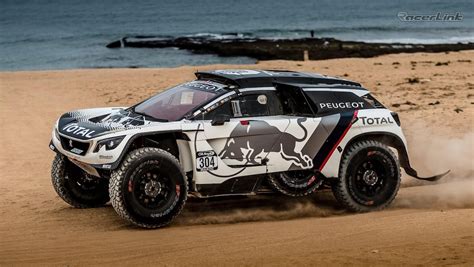 Peugeot Dkr Team Peugeot Totals New Dakar Rally Machine Lands On