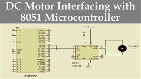 Interfacing Diagram Of Stepper Motor With Circuit Diagr