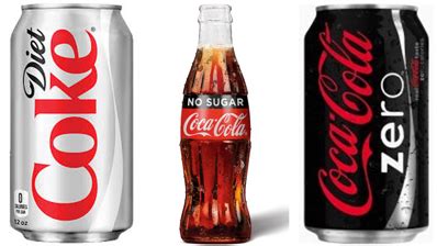 difference  diet coke coke   coke  sugar