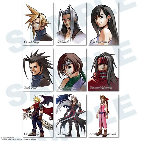 Final Fantasy Vii Anniversary Art Museum Digital Card Plus Vol