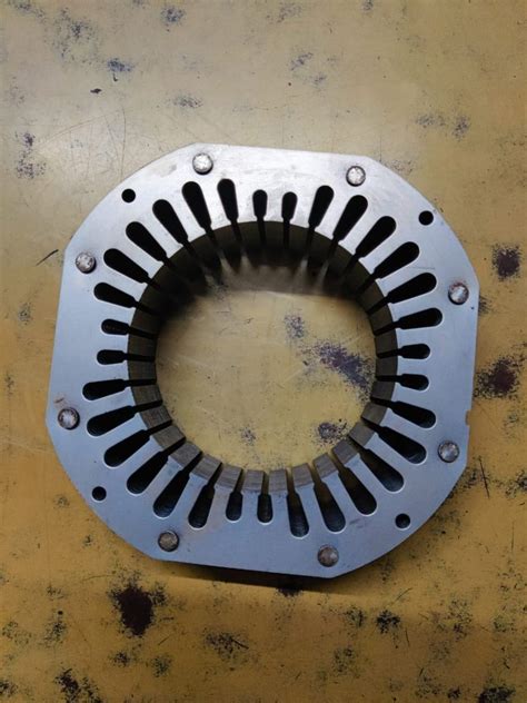 50 Mm Mild Steel Stator Rotor Stamping 023 Round 5 Mm At Rs 680 Kg In