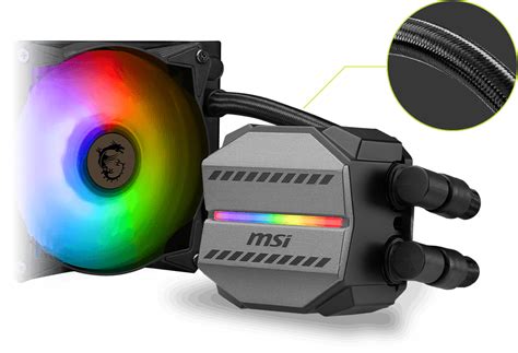 Msi Mag Coreliquid M240 Cpu Liquid Cooler Black