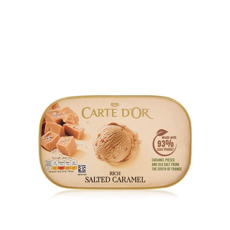 Carte D Or Rich Salted Caramel Ml Waitrose Uae Partners