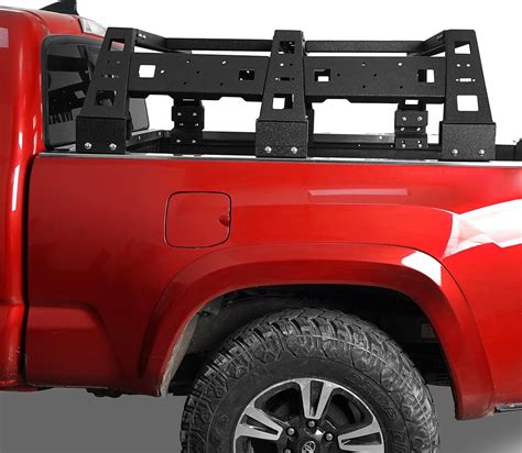 Hooke Road Tacoma Overland Bed Rack W Tonneau Cover Adapters 6 Brackets For Toyota