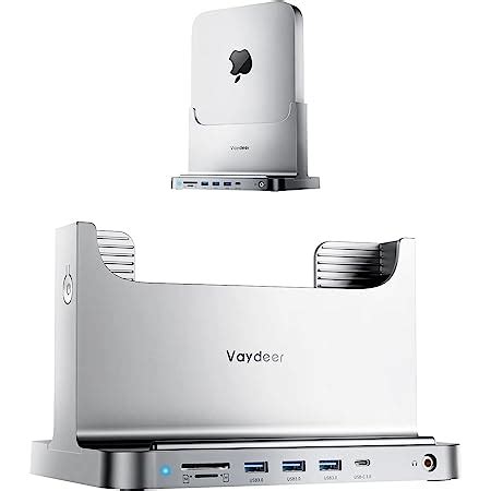 Vaydeer Supporto Mac Mini Mac Mini Verticale Supporto Dock Station