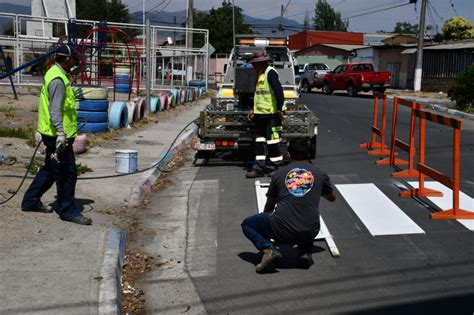 Municipio Calerano Comenz La Instalaci N De Resaltos Vehiculares De