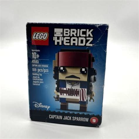 LEGO BRICKHEADZ 41593 Captain Jack Sparrow New 673419267229 EBay