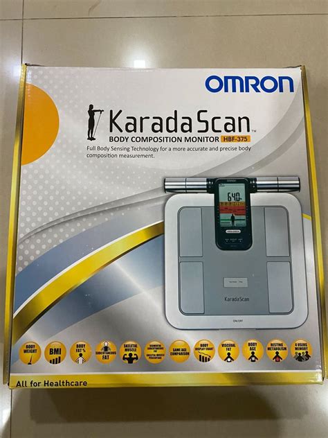 Hbf 375 Omron Karada Scan Body Composition Monitor At Rs 8700 Piece ओम्रोन बॉडी फैट एनालाइज़र