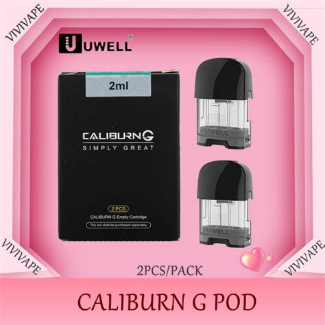 2pcs UWELL CALIBURN G POD Cartridge Koko Prime Pod Replacement Empty