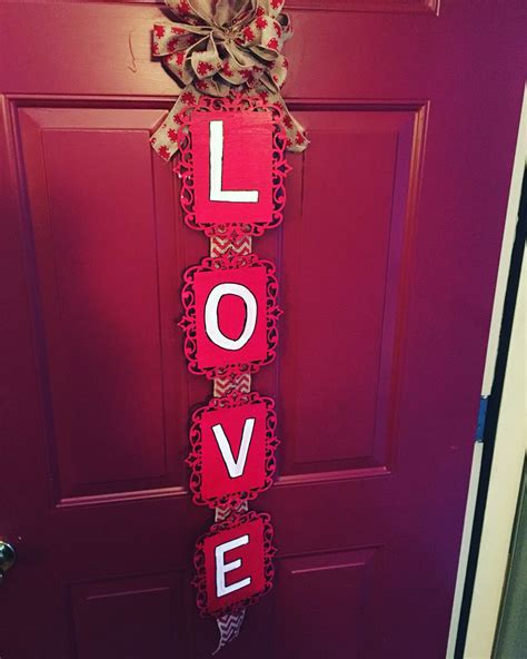 Diy Valentine Decorations For Front Door Easy Decoration Inspired