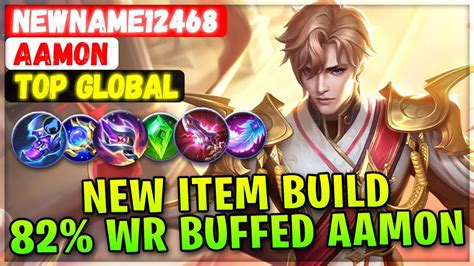 New Item Build Win Rate Buffed Aamon Top Global Aamon