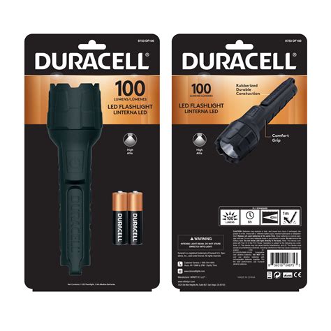 Duracell Linterna Engomada 100 Lumen 2 AA SANFIL