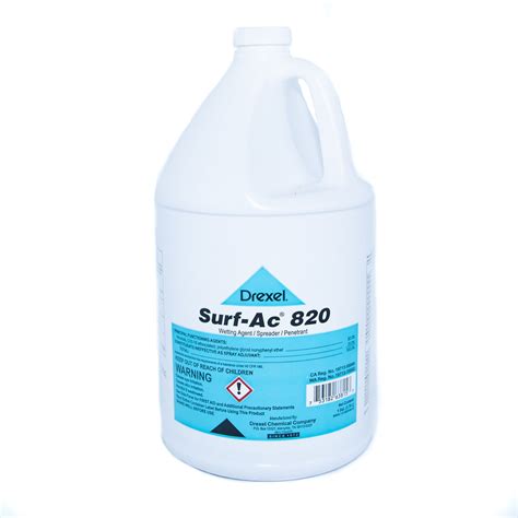 Surfactant Non Ionic Drexel Surf Ac 820 1 Gal Big Earth Landscape Supply