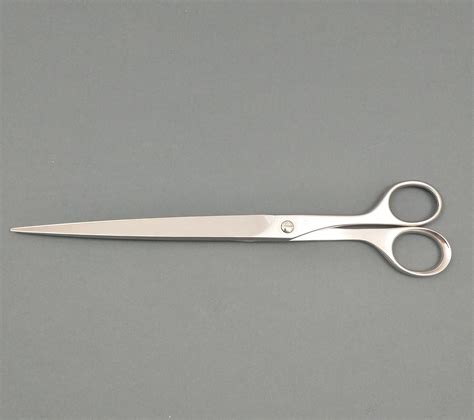 Due Buoi Forged Scissors 25 Cm Long For Home And Work Entirely In