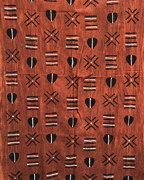 African Bogolan Mud Cloth Afrilege African Inspired Decor African