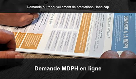 Demande Mdph En Ligne Nouveau Dossier Ou Renouvellement