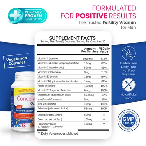 Buy Conceive Plus Mens Fertility Support Male Fertility Vitamin