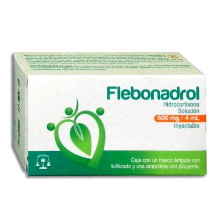 Flebonadrol Sol Iny C Fco Mg Ml Inyec