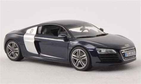 Miniature Audi R8 143 Schuco Coupe Facelift Bleu Voiture Miniaturebe