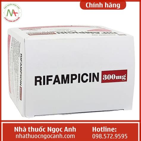 Thuốc Rifampicin 300mg Mekophar có tác dụng gì giá bao nhiêu