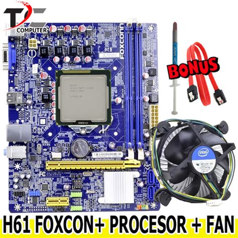 Jual Mainboard Motherboard Mobo Socket Intel LGA 1155 H61 Onboard