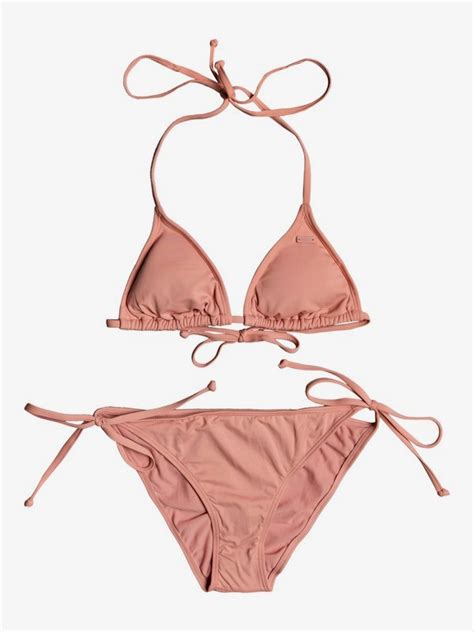 Beach Classics Tiki Tri Bikini Set F R Frauen Roxy