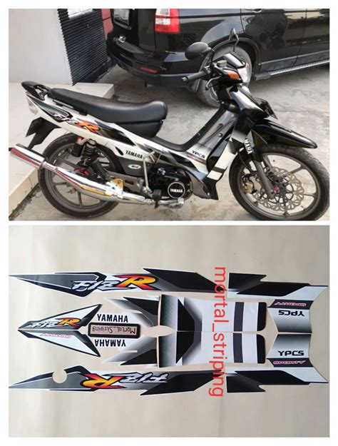 STIKER STRIPING LIS BODY F1ZR FIZR MARLBORO 2002 2003 STANDAR Lazada