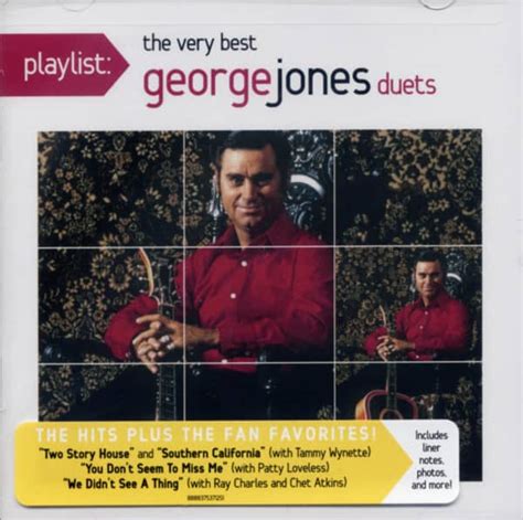 George Jones CD: Playlist: The Very Best George Jones Duets - Bear ...