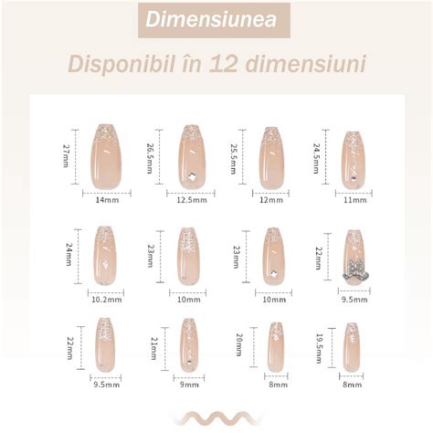 Set Unghii False Pomamz Adezive Abs Nude Emag Ro