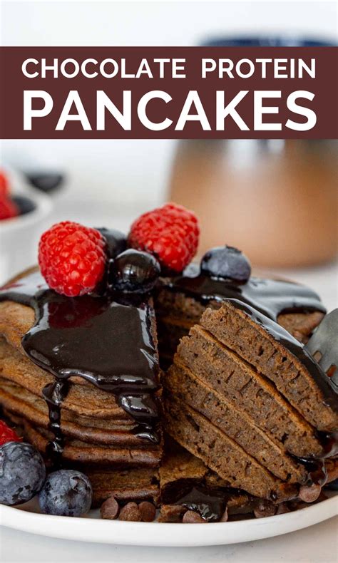 Chocolate Protein Pancakes Artofit