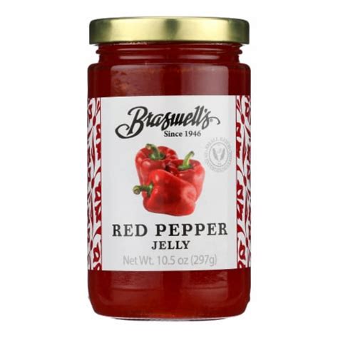 Braswell S Red Pepper Jelly Case Of 6 10 5 Oz 6 Case 10 5 OZ