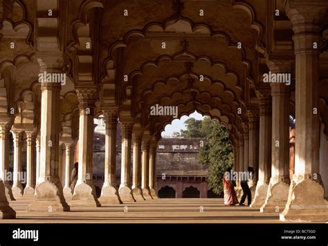 Red Fort Agra India Unesco Heritage Lal Qila Hi Res Stock Photography