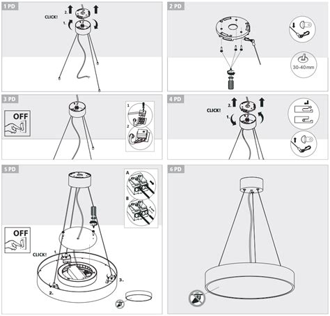 Led Ceiling Light Installation Instructions PNY Lighting