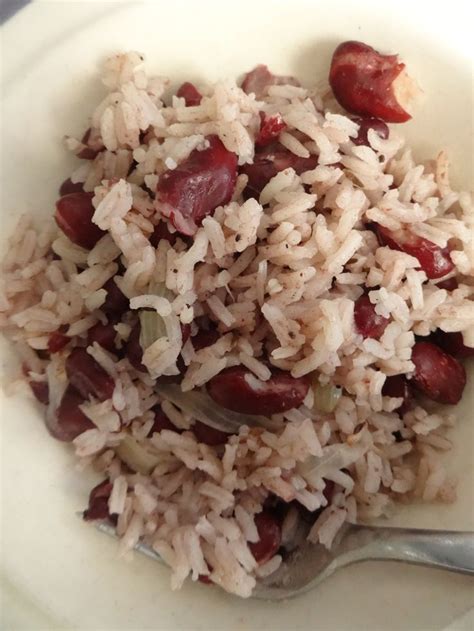 Rice Peas Recipe Jamaican Style Recipe Pea Recipes Rice And