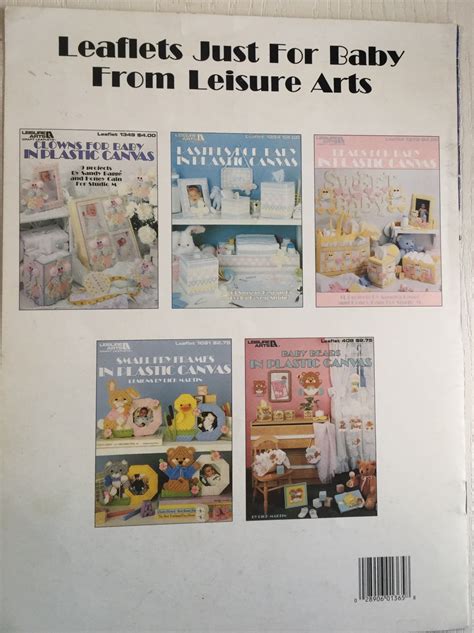 Leisure Arts Leaflet Boutiques For Baby In Plastic Canvas