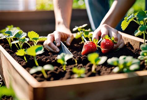 Planter des fraisiers conseils et étapes clés pour un jardin gourmand